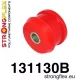 131130B: Front wishbone rear bush Black
