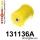 131136A: Rear subframe bush 59mm SPORT Yellow