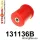 131136B: Rear subframe bush Black