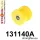 131140A: Front tie bar to chassis bush 34mm SPORT Yellow