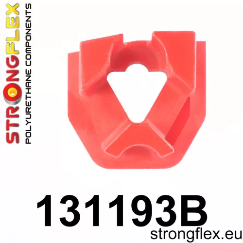 131193B: Engine left mount inserts Red
