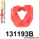 131193B: Engine left mount inserts Red