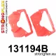 131194B: Engine rear mount inserts Red
