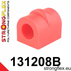 131208B: Front anti roll bar bush 16mm Red