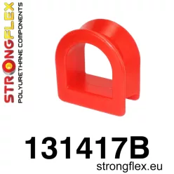 131417B: Steering rack mount bushes - left Red