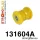 131604A: Front upper wishbone bush SPORT Yellow
