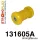 131605A: Rear centre prop mount and rear tie bar to axle bushes SPORT Black