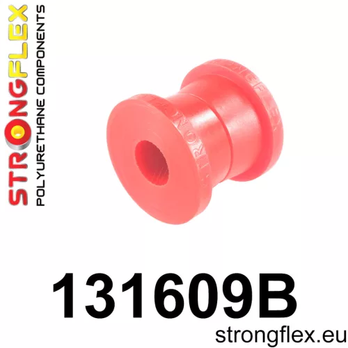 131609B: Rear panhard rod mount - to the chassis Red