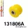 131806A: Front lower wishbone rear bush SPORT Black