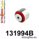 131994B: Rear trailing arm bushing - front Red