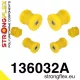 136032A: Front suspension bush kit SPORT 16mm 131134 Black