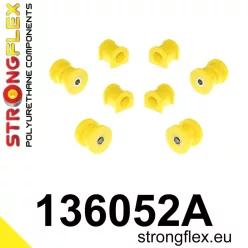 136052A: Front suspension bush kit SPORT 18mm 58mm Yellow