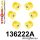 136222A: Front subframe bush kit SPORT