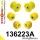 136223A: Front suspension bush kit SPORT Custom Yellow