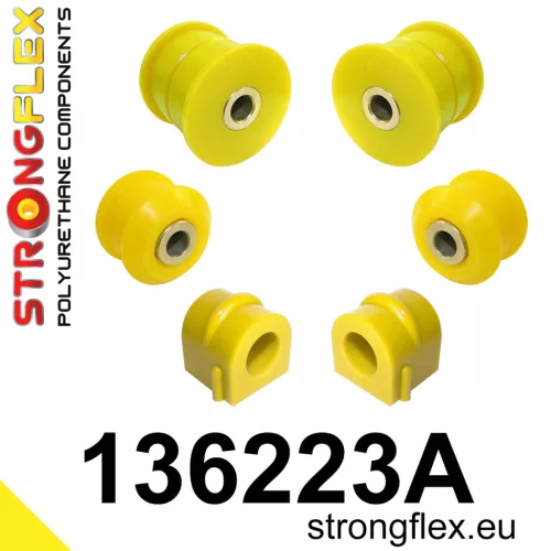136223A: Front suspension bush kit SPORT Custom Yellow