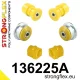 136225A: Front suspension bush kit SPORT 21mm Black