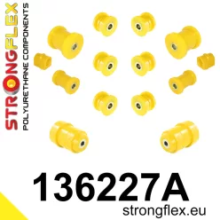   136227A: Full suspension polyurethane bush kit SPORT 16mm 131134 Black