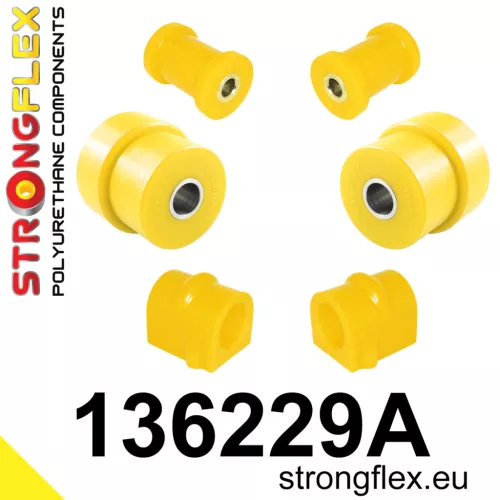 136229A: Front suspension bush kit SPORT 20mm Black