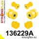 136229A: Front suspension bush kit SPORT 20mm Black
