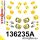 136235A: Full suspension polyurethane bush kit SPORT