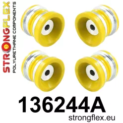 136244A: Front subframe bush kit SPORT Black