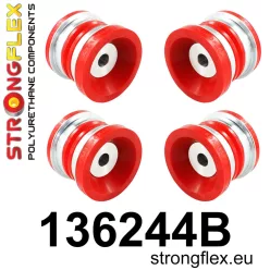 136244B: Front subframe bush kit Red
