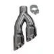 Corsa Tip Kit Twin 4.0"
