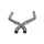 Corsa X-Pipe 2.75" 4.0" Mustang 5.8 13-14