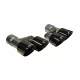 Corsa Tip Kit Twin 4.0"