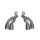 Corsa Tip Kit Twin 4.0"