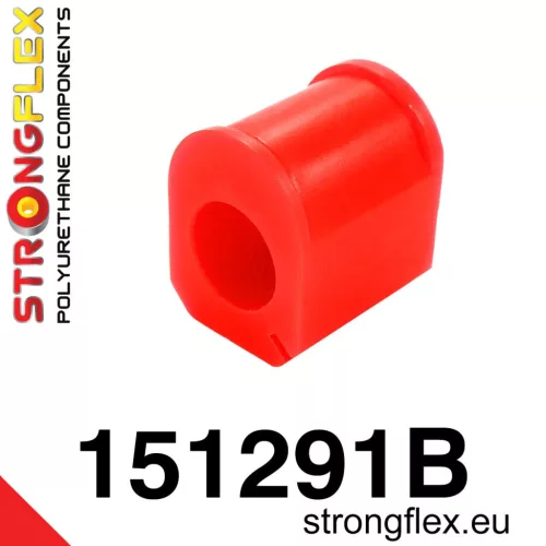 151291B: Front anti roll bar bush 21mm Red