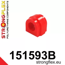 151593B: Front anti roll bar bush 22,5mm Black