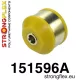 151596A: Front wishbone rear bush SPORT Black