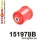 151978B: Rear beam mounting bush Red