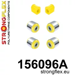 156096A: Front suspension bush kit SPORT 20mm Black