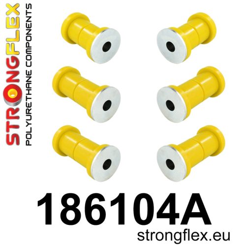 Strongflex Porsche 911 996 (1997–2004) Hátsó Segédkeret Szilent Szett SPORT – 186104A