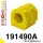191490A: Front anti roll bar bush SPORT 21mm Black