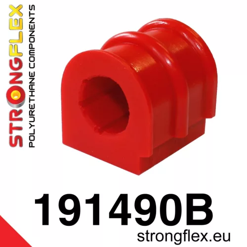 191490B: Front anti roll bar bush Custom Red