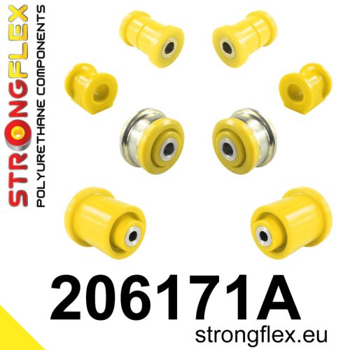 206171A: Front suspension and ream beam bush kit SPORT