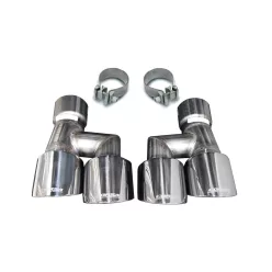 Corsa Tip Kit Twin 4.0"