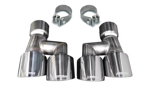 Corsa Tip Kit Twin 4.0"