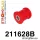 211628B: Rear link arm inner bush 40mm Red