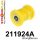 211924A: Rear toe adjuster bush 35mm SPORT