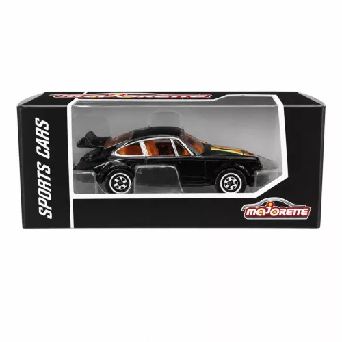 Majorette Sports Cars Porsche 911 Carrera RS 2.7 autómodell - fekete