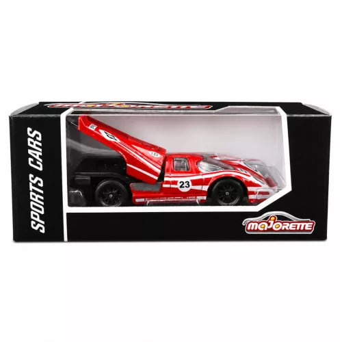 Majorette Sports Cars Porsche 917 Salzburg autómodell - piros/fehér