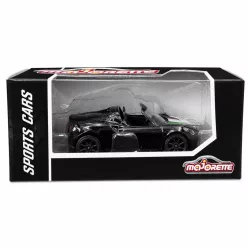 Majorette Sports Cars Alfa Romeo 4C Spider autómodell - fekete