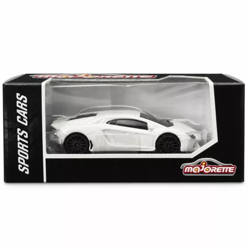 Majorette Sports Cars Lamborghini Aventador autómodell - fehér