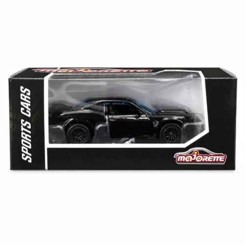Majorette Sports Cars Dodge Challenger SRT Demon autómodell - fekete