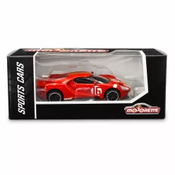 Majorette Sports Cars Ford GT autómodell - piros