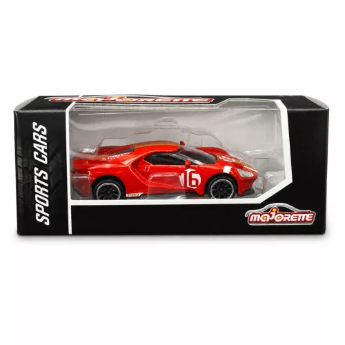 Majorette Sports Cars Ford GT autómodell - piros